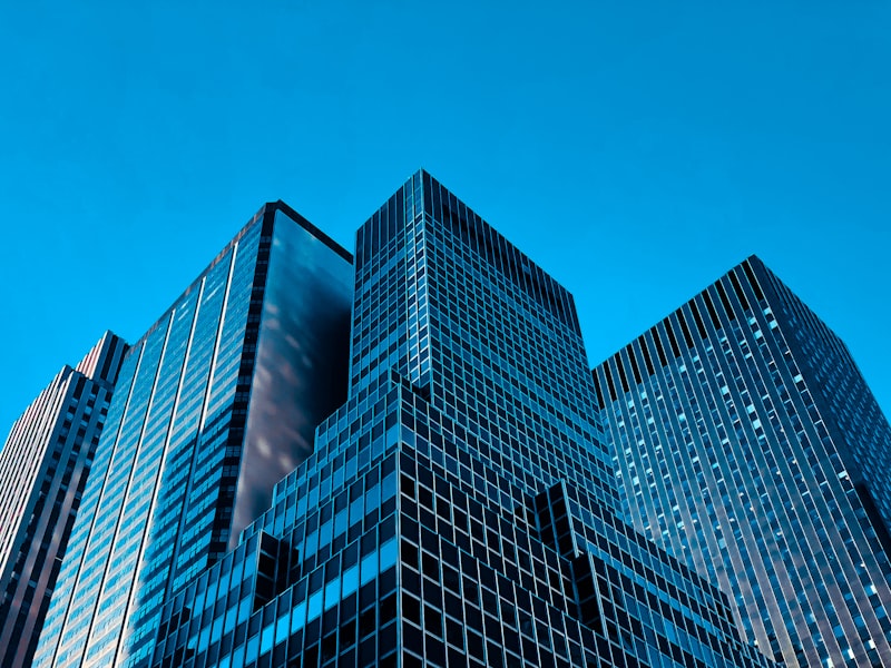 Modern office building